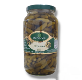 Огірки корнішони ТМ Italcarciofi 2900 г Огірки корнішони ТМ Italcarciofi 2900 г